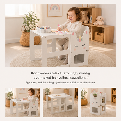 Montessori tanulótorony kisgyerekeknek