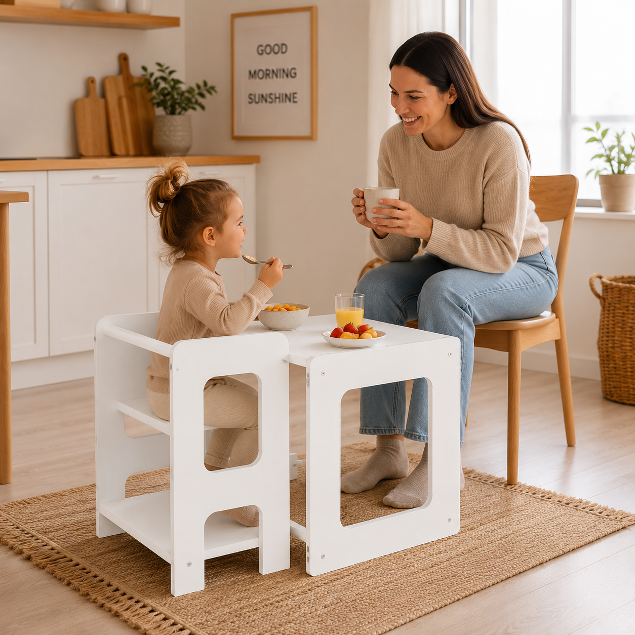 Montessori tanulótorony kisgyerekeknek