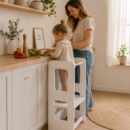 Montessori tanulótorony kisgyerekeknek